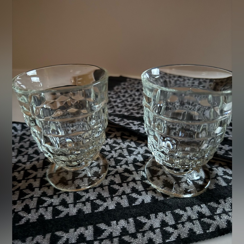 Indiana Elegant Clear Glass Tumbler Set of two